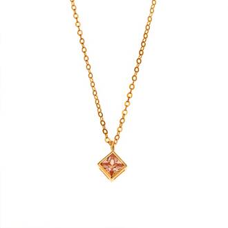 Μενταγιόν Senza Silver 925 Gold Plated