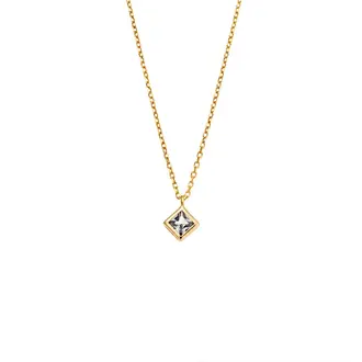 Μενταγιόν Senza Silver 925 Gold Plated