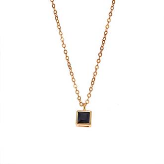 Μενταγιόν Senza Silver 925 Gold Plated