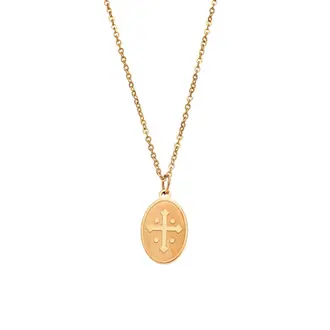 Κολιέ Γυναικείο SΕΝΖΑ Steel Rose Gold Plated