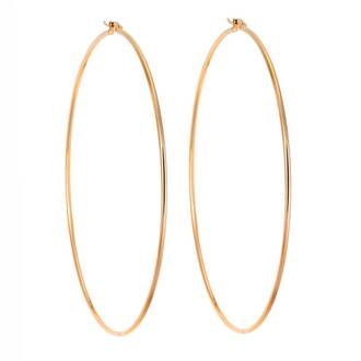 Σκουλαρίκια Senza Steel 10 cm Gold Plated