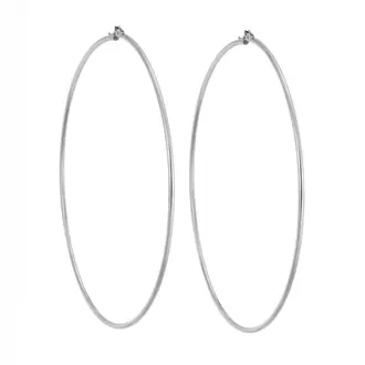 Σκουλαρίκια Senza Steel 10 cm