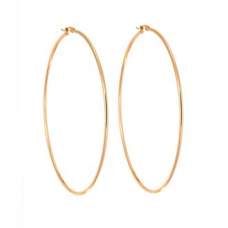 Σκουλαρίκια Senza Steel 9 cm Gold Plated