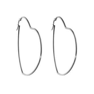 Σκουλαρίκια SENZA Steel 6 cm