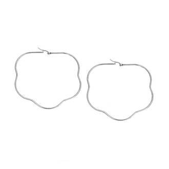 Σκουλαρίκια Senza Steel 7,5 cm