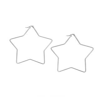 Σκουλαρίκια Senza Steel 8 cm