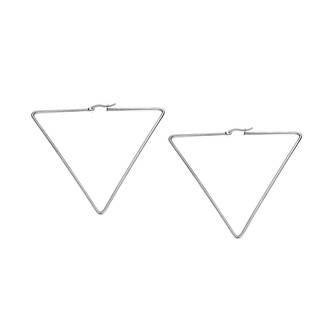 Σκουλαρίκια Senza Steel 7 cm