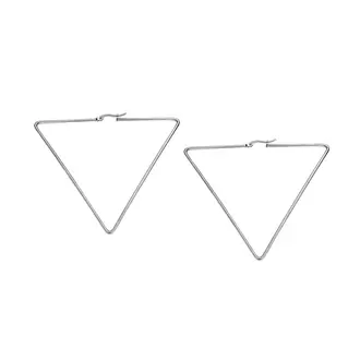 Σκουλαρίκια Senza Steel 7 cm
