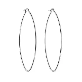 Σκουλαρίκια Senza Steel 8X5,5 cm