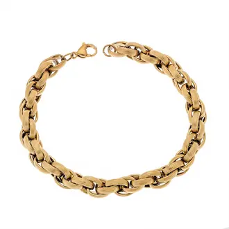 Βραχιόλι Senza Stainless Steel Gold Plated