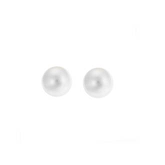 Σκουλαρίκια Senza Silver 925 με μαργαριτάρι 6,5mm