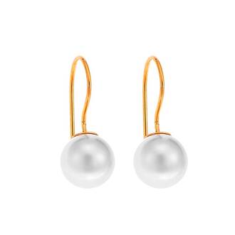 Σκουλαρίκια Senza Silver 925 Gold Plated