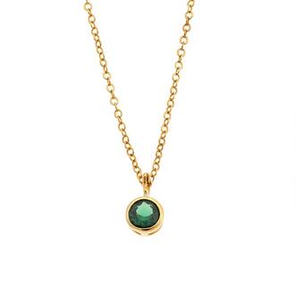 Κολιέ SENZA Silver 925 Gold Plated