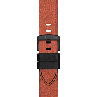 TISSOT Αυθεντικό Πορτοκαλί Δερμάτινο Λουράκι NBA Wilson 22/22 T852047500