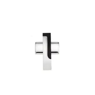 Κολιέ Senza Men&#039;s Steel, Δίχρωμος Σταυρός από Ατσάλι