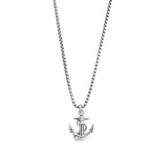 Κολιέ Senza Men&#039;s Steel, Άγκυρα από Ατσάλι