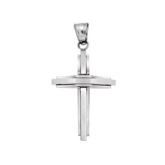 Μοτίφ Senza Men&#039;s Steel, Σταυρός από ατσάλι
