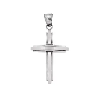 Μοτίφ Senza Men&#039;s Steel, Σταυρός από ατσάλι