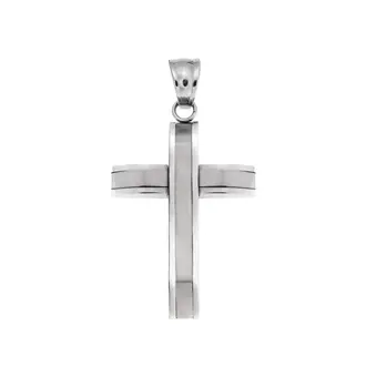 Μοτίφ Senza Men&#039;s Steel, Σταυρός από ατσάλι