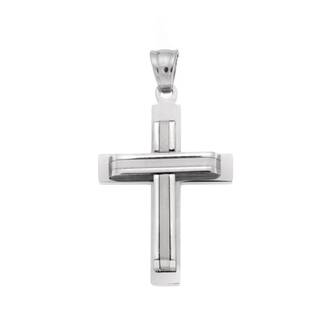 Μοτίφ Senza Men&#039;s Steel, Σταυρός από ατσάλι