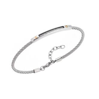 Βραχιόλι Senza Men&#039;s Steel - Silver