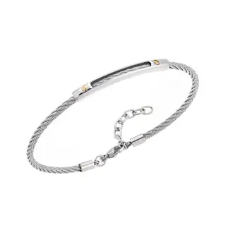Βραχιόλι Senza Men&#039;s Steel - Silver