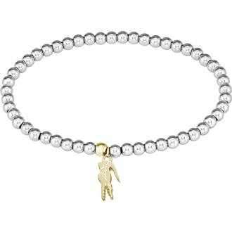 LACOSTE Βραχιόλι Από Ανοξείδωτο Ατσάλι 16.5cm-19cm 2040332