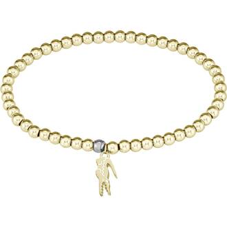 LACOSTE Βραχιόλι Χρυσό Από Ανοξείδωτο Ατσάλι 16.5cm-19cm 2040334