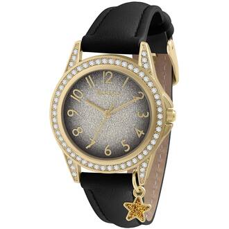 TIKKERS Girls Black Star Set Με Κολιέ Και Τσαντάκι ATK1109