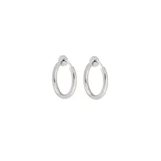 Σκουλαρίκια UNISEX SENZA Steel κρίκος χωρίς τρύπα