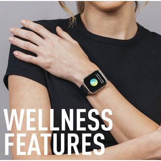 REFLEX ACTIVE Series 23 Black Silicon Strap RA23-2194, image 3