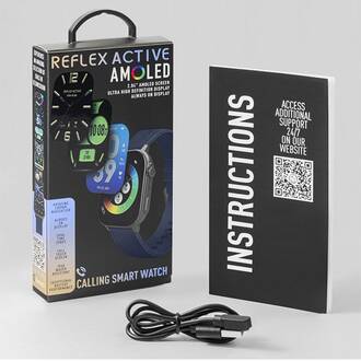REFLEX ACTIVE Series 29 Amoled Blue Smart Calling Watch RA29-2182, image 5