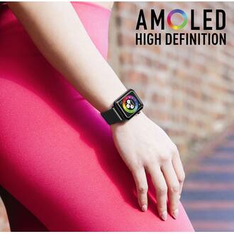 REFLEX ACTIVE Series 30 Amoled Black Smart Calling Watch RA30-2186, image 3