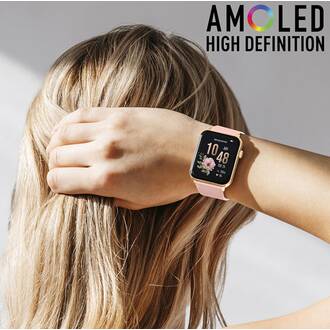 REFLEX ACTIVE Series 30 Amoled Nude Smart Calling Watch RA30-2188, image 3
