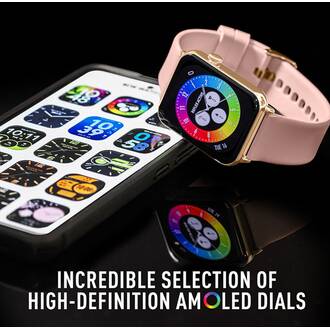 REFLEX ACTIVE Series 30 Amoled Nude Smart Calling Watch RA30-2188, image 4