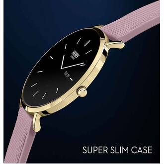HENRY LONDON Smartwatch Gold & Blush Silicone HLS65-0016, image 4