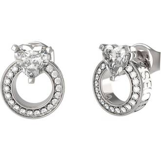 GUESS Steel Earrings JUBE04664JWRHT-U