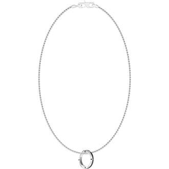 GUESS Steel Necklace JUMN03216JWSTBKT-U