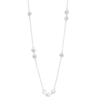 PRINCESILVERO Κολιέ Με Καρδιές Από Ασήμι 925 45cm 3TA-KD187-1