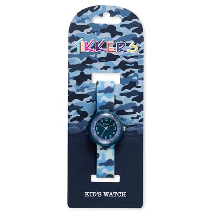 Tikkers blue camouflage watch new arrivals