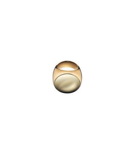 Calvin Klein Gold Stainless Steel Ring KJ07AR0107