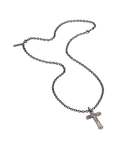 POLICE Cryptic 70cm Stainless Steel Necklace 25694PSE-01