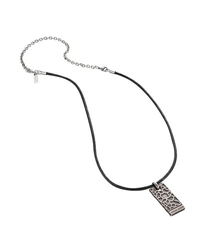 POLICE Armature Stainless Steel Necklace 70cm 25684PLE-01