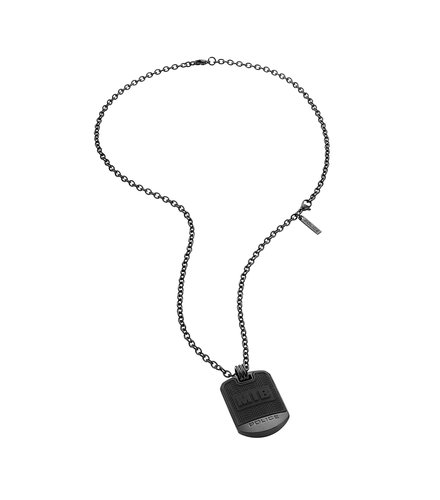 POLICE Onset MIB Stainless Steel Necklace 70cm 26400PSUB-01