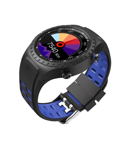 DAS-4 SG12 Black Blue Smartwatch 75014
