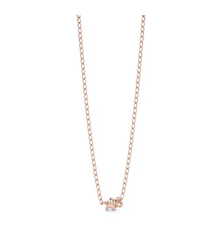 GUESS Steel Rose Gold Necklace UBN29023