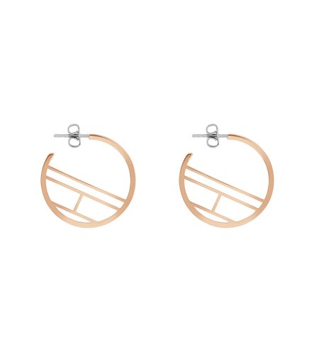 TOMMY HILFIGER Rose Gold Stainless Steel Earrings 2780330