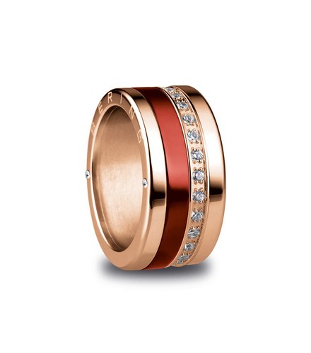 BERING Arctic Symphony Lausanne Stainless Steel Ring LAUSANNE