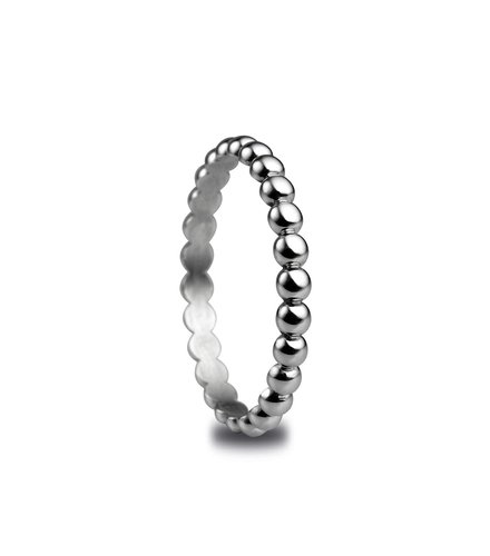 BERING Arctic Symphony Stainless Steel Ring 552-10-X1