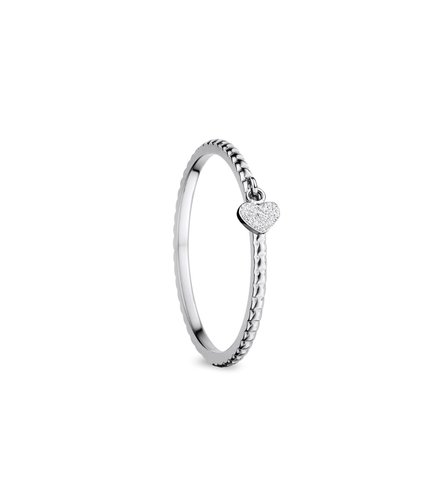 BERING Arctic Symphony Stainless Steel Ring 562-19-X0